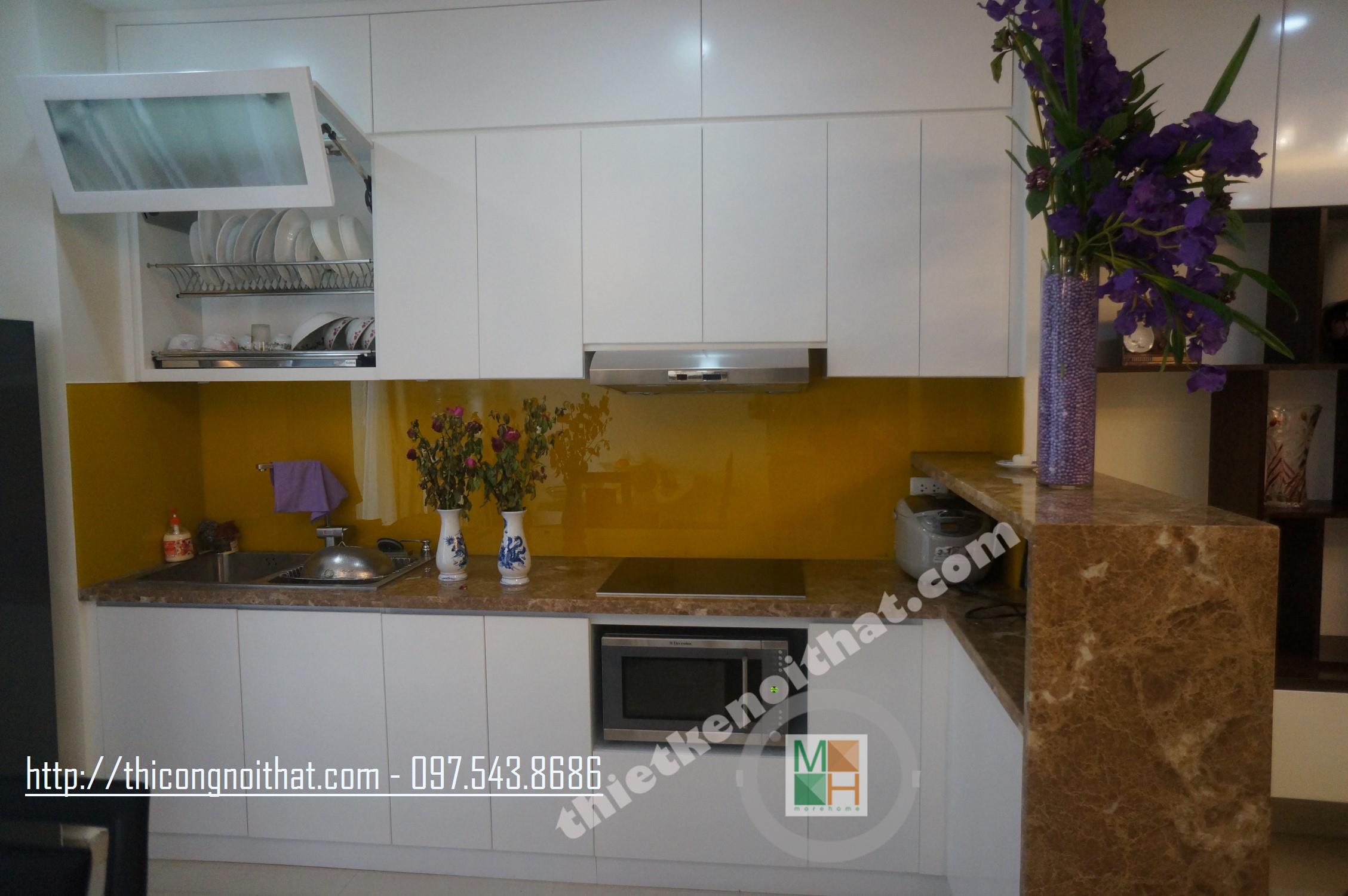 Thi công nội thất chung cư Meco Trường Trinh thi-cong-phong-khach