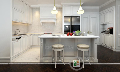 Mẫu sản phẩm cao cấp với chất liệu gỗ tần bì tại Imperia Garden
